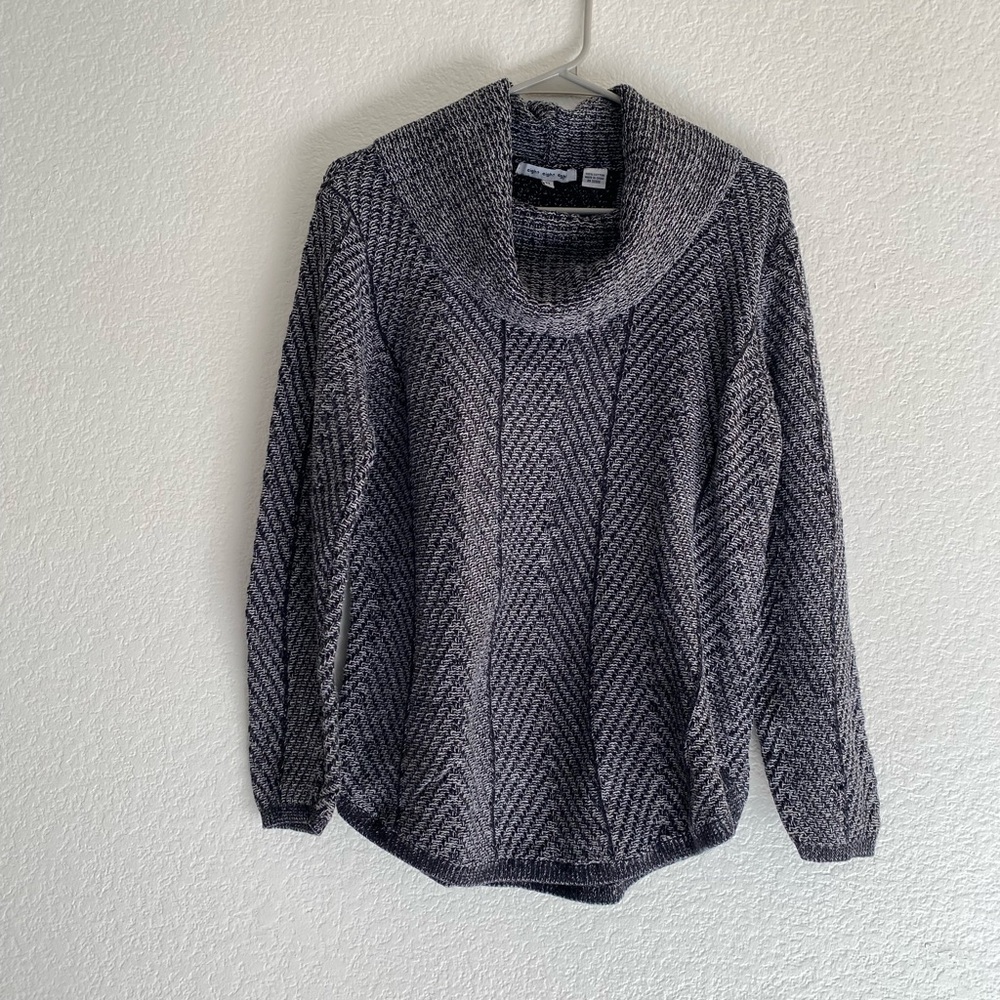 Cowl Neck 100% Cotton Sweater